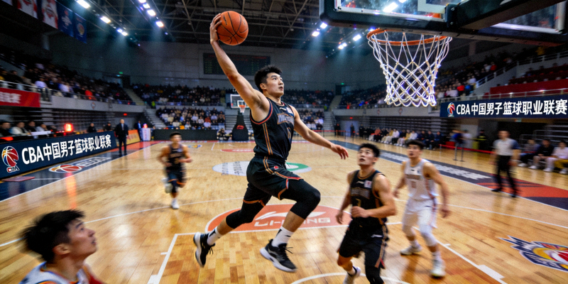 CBA中国男子篮球职业联赛专题 - 国内球员突破上篮