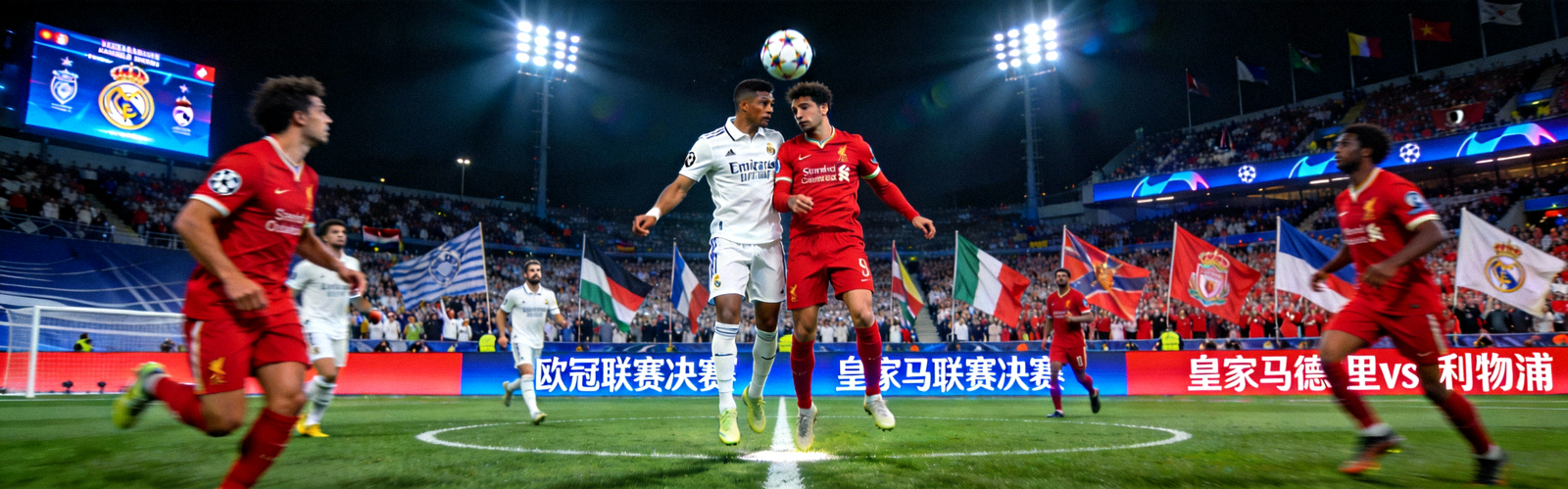 欧冠联赛决赛盛况 - 皇家马德里对阵利物浦